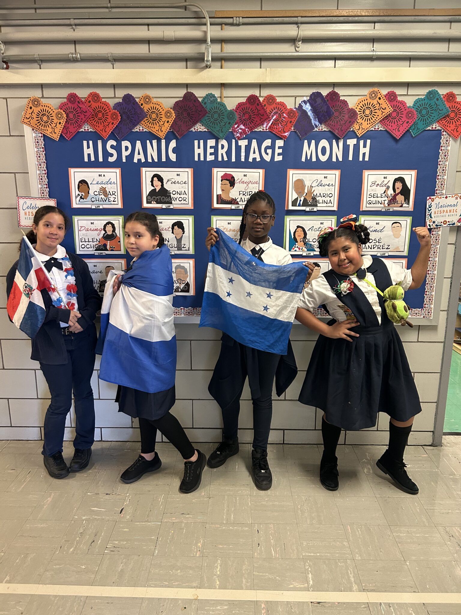 Scholars sharing Hispanic Heritage Month projects