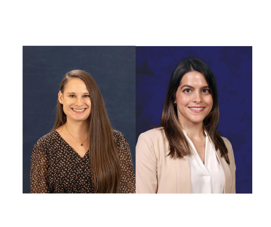 Report card blog contributors Ms. Maguire and Ms. Emanuele